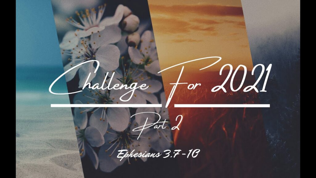 Challenge for 2021 – Part 2