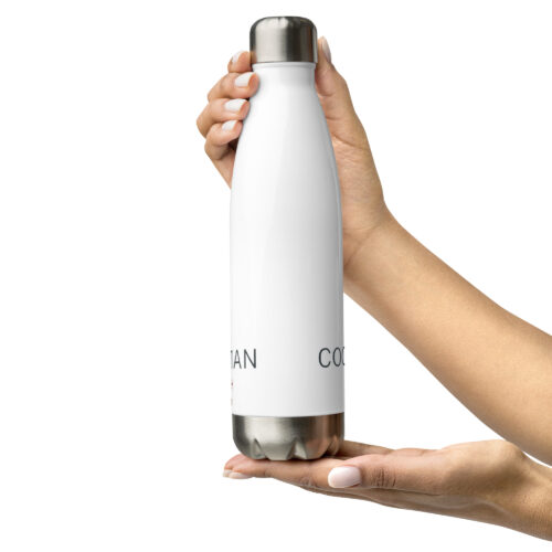 C4 Color Logo Stainless Steel Water Bottle